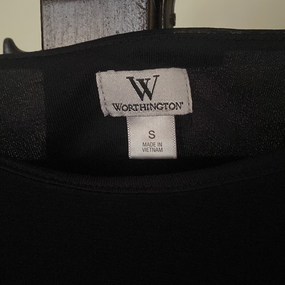 Fly Away Vertical Ruffle Blouse in Wrinkle Resistant Travel Separates Small - Picture 11 of 12